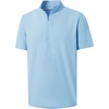 image:imageM MAELREG Golf Shirt for Men Zipper Waffle Texture Moisture Wicking Dry Fit Collared Lightweight Mens Polo Shirt Short SleeveLight Blue