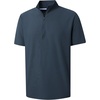 image:imageM MAELREG Golf Shirt for Men Zipper Waffle Texture Moisture Wicking Dry Fit Collared Lightweight Mens Polo Shirt Short SleeveNavy