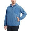 image:imageM MAELREG Hoodies for Men Quarter Zip Hooded Pullover Heavyweight Warm Microfleece Golf Polar Fleece Sweatshirt for Men