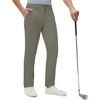 image:imageM MAELREG Mens Golf Pants Lightweight WaterResistant Quick Dry Casual Pants 303234 Stretch Work Dress Comfy TrousersTea Brown