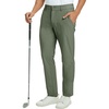 image:imageM MAELREG Mens Golf Pants Stretch Classic Fit Quick Dry Lightweight Casual Work Dress Trousers with PocketsOlive Green