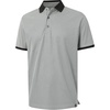 image:imageM MAELREG Mens Golf Polo Shirts Jacquard Ribbed Collar Performance Moisture Wicking Dry Fit Short Sleeve Golf Shirts for MenBlack