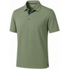 image:imageM MAELREG Mens Golf Shirt Short Sleeve Moisture Wicking Slim Fit Performance Casual Roma Knit Golf Polo Shirts for MenGreen Grey