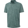 image:imageM MAELREG Mens Golf Shirts Moisture Wicking Dry Fit Business Casual Stretch Jacquard Short Sleeve Golf Polo Shirts for MenGreen Leaf