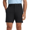image:imageM MAELREG Mens Golf Shorts Flat Front 7 Lightweight Stretch Quick Dry Dress Work Mens Casual Shorts with 4 Pockets7black
