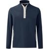 image:imageM MAELREG Mens Half Button Golf Pullover for Men with Pockets Mock Neck Sports Dry Fit Lightweight Long Sleeve Mens PulloverNavy