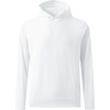 image:imageM MAELREG Mens Hoodies Pullover Lightweight Moisture Wicking Dry Fit Casual Athletic Hooded Sweatshirts with Kangaroo PocketWhite