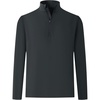 image:imageM MAELREG Mens Quarter Zip Pullover Fleece Lined Mock Neck Long Sleeve Golf Pullovers 14 Zip Thermal Sweatshirt for MenDark Grey