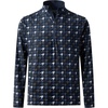 Blue/Black Houndstooth