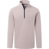 image:imageM MAELREG Quarter Zip Pullover Men Stretch Performance Mock Neck Moisture Wicking Golf 14 Zip Pullover Mens SweatshirtKhaki