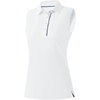 image:imageM MAELREG Womens Golf Polo Shirts Sleeveless 4 Buttons with Collar Tennis Tops Pickleball Shirts UV Protection Quick DryWhite