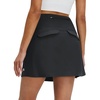 image:imageM MAELREG Womens Golf Skirts Skort with Zipper Pockets High Waisted Lightweight Tennis Skirt with Shorts Running AthleticBlack