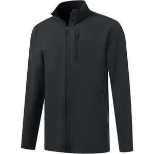 image:imageM MAELREG Full Zip Fleece Lined Jacket for Kids Lightweight Water Resistant Coat Boys Winter Long Sleeve Jackets with PocketsBlack