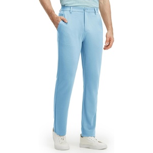 image:imageM MAELREG Golf Pants Men Stretch Dress Casual Business Pants with PocketsLight Blue