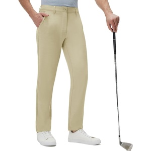 image:imageM MAELREG Mens Golf Pants Lightweight WaterResistant Quick Dry Casual Pants 303234 Stretch Work Dress Comfy TrousersKhaki