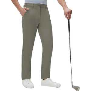 image:imageM MAELREG Mens Golf Pants Lightweight WaterResistant Quick Dry Casual Pants 303234 Stretch Work Dress Comfy TrousersTea Brown