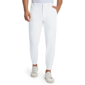 image:imageM MAELREG Mens Golf Pants Stretch MoistureWicking Ankle Zip Men JoggersWhite