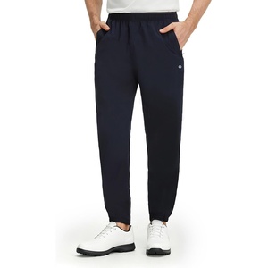 image:imageM MAELREG Mens Golf Rain Pants Waterproof Lightweight Outdoor Hiking Jogger with Zipper PocketsNavy