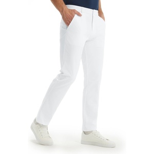 image:imageMens Golf Pants 303234 Inseam Golf Pants Men Stretch with 5 PocketsWhite